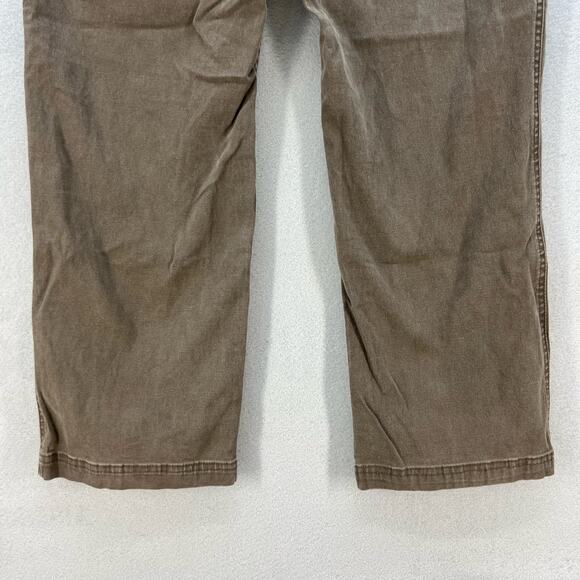 Duluth Trading Co. Jeans Women's 8x29 Brown Duluth Flex FH Work Pants Normcore - Picture 9 of 12